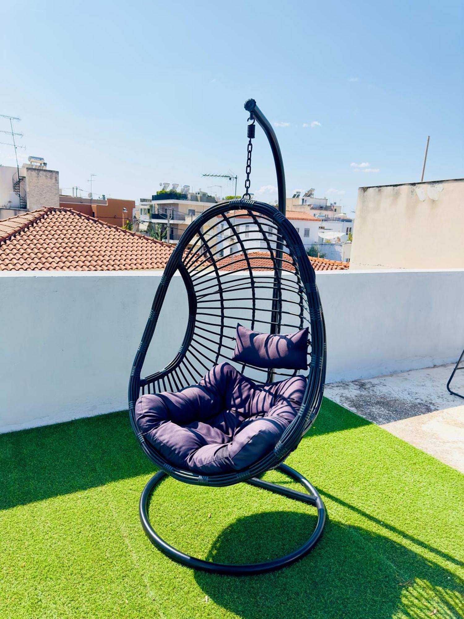 Apartment Yuna Penthouse, 100sqm Private Rooftop Terrasse, Acropolis By Foot *