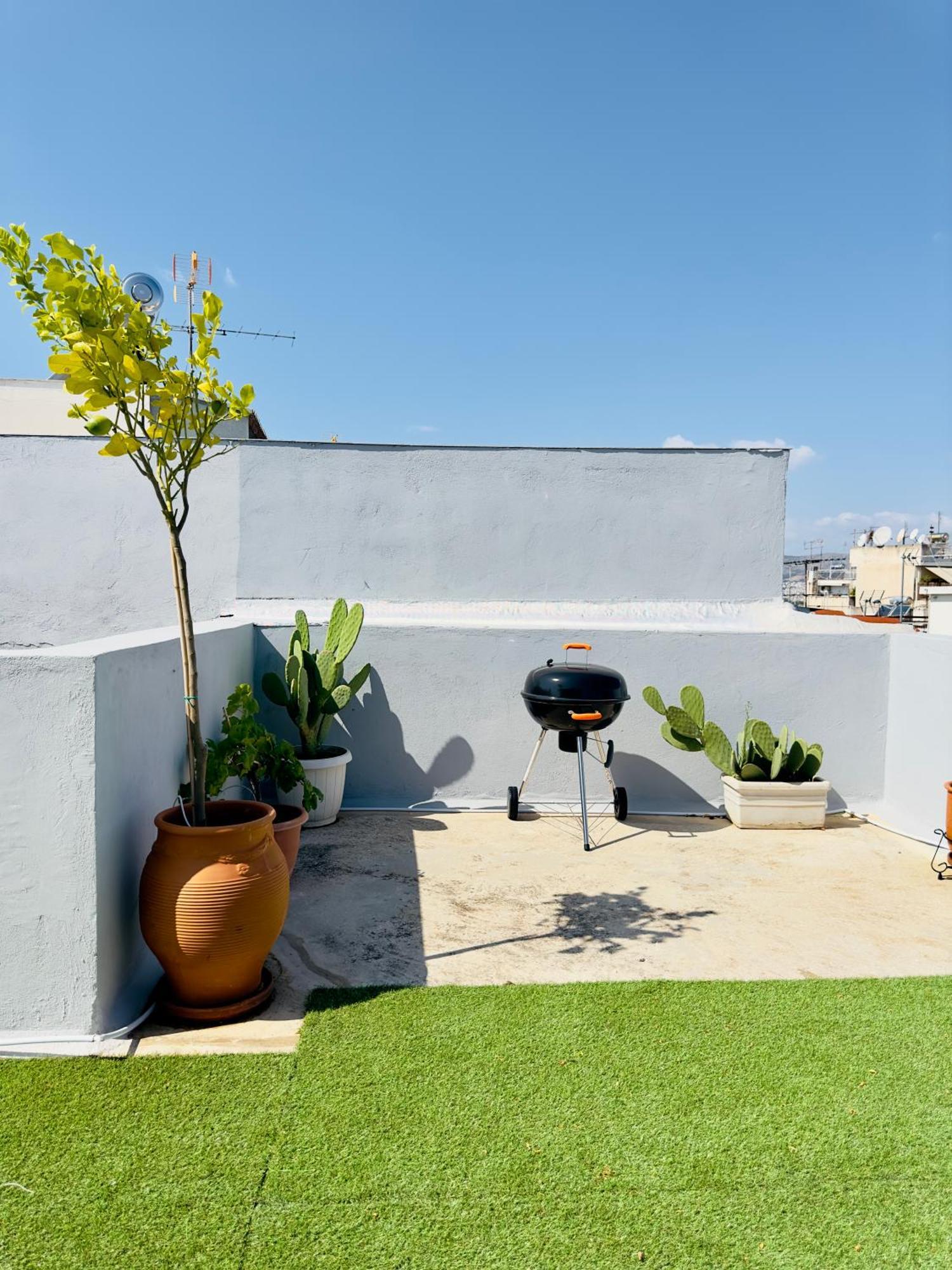 Apartment Yuna Penthouse, 100sqm Private Rooftop Terrasse, Acropolis By Foot *
