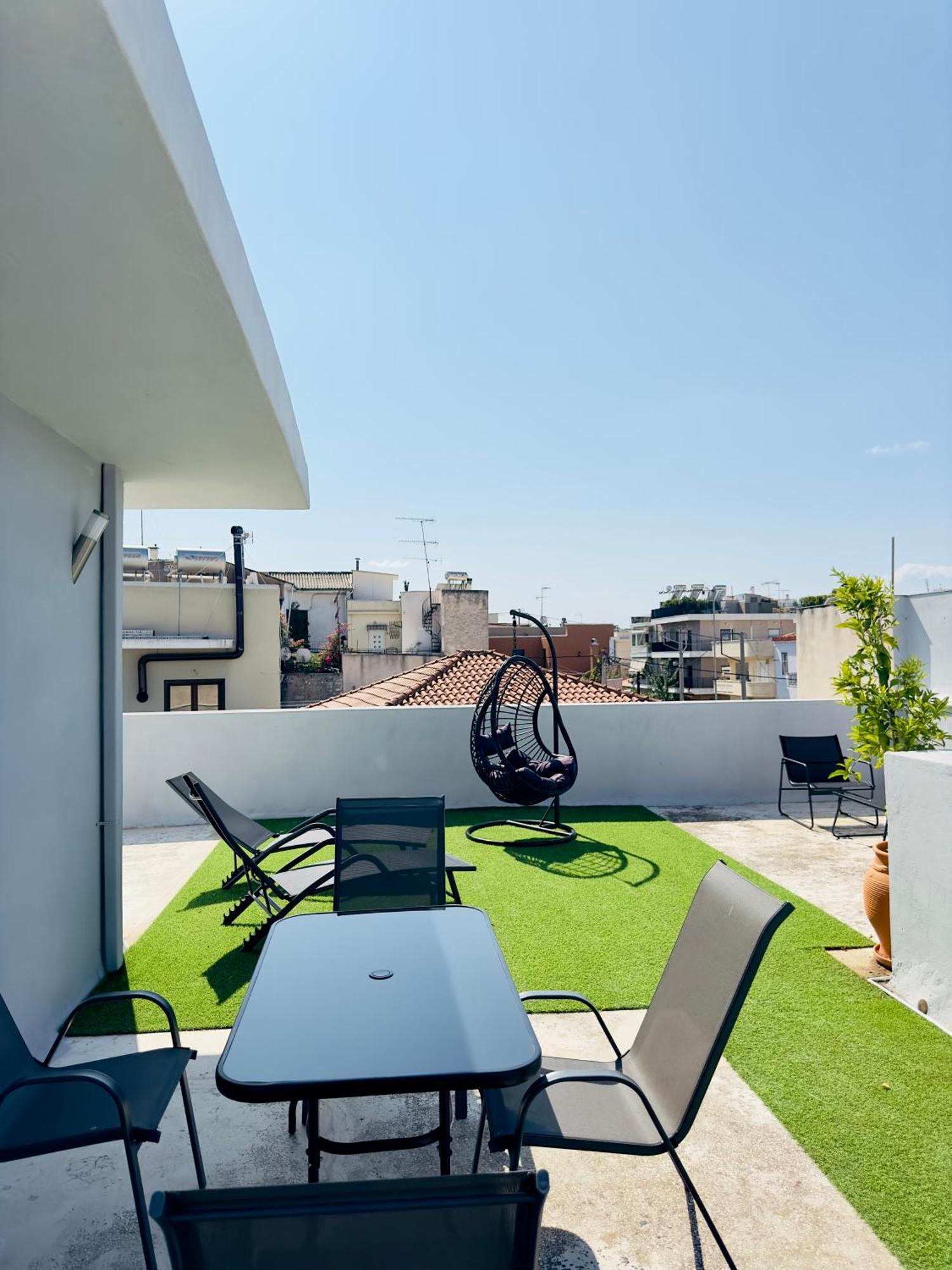 Yuna Penthouse, 100sqm Private Rooftop Terrasse, Acropolis By Foot *
