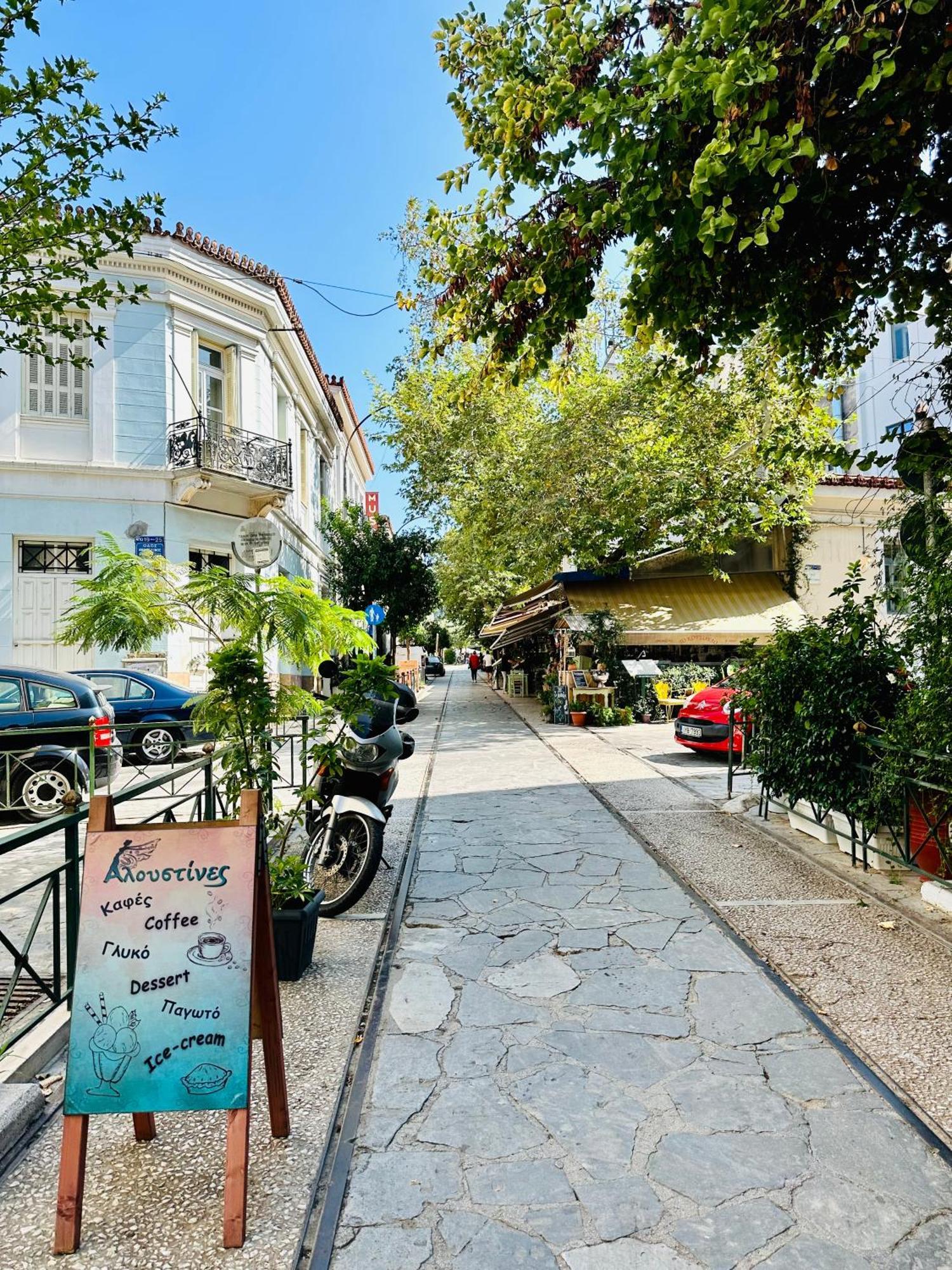 Apartment Yuna Penthouse, 100sqm Private Rooftop Terrasse, Acropolis By Foot